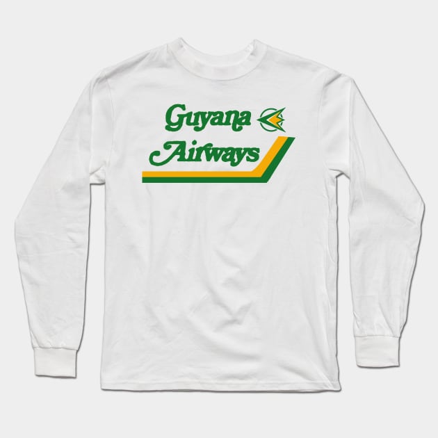 Guyana Airways Long Sleeve T-Shirt by thighmaster